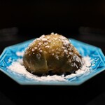 薪鳥新神戸 - ジャンボマッシュルーム。泡雪塩