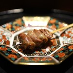 薪鳥新神戸 - 長州地鶏のハツ