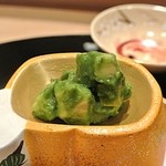 日本料理　百屋 - たけのこのアボカド和え