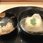 日本料理　百屋 - 鴨しんじょうと胡麻豆腐