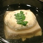 日本料理　百屋 - 鴨しんじょうと胡麻豆腐