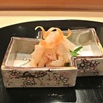日本料理　百屋 - 桜鯛のからすみ和え