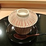 日本料理　百屋 - あさりの茶碗蒸し