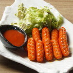 Assorted sausage ~with yuzu pepper ketchup~