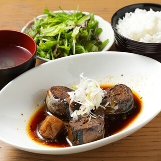 Lunch is at a mackerel specialty store!