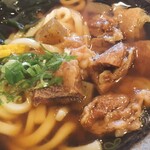 肉うどんの丸十 - 和牛すじうどん