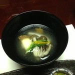 西村屋　本館 - 椀物　鰤八幡巻+海老芋