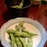 銀蕎麦 國定 - 枝豆