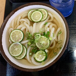 さか枝うどん - すだち