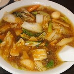 中国小皿酒家 楽山 - 五目うま煮麺  935円