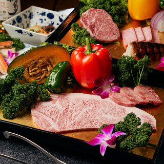 以國產品牌牛肉為首，用精選的肉填飽肚子的幸福