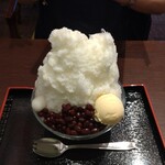 神戸風月堂 - ミルクかき氷