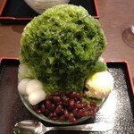 神戸風月堂 - 宇治抹茶かき氷