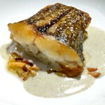 とらぬ狸 - 天然ヒラメのポアレ