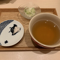 だし屋 おわん - つけ出汁　薬味