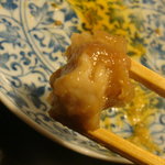 やきにく なり田屋 - ミノ　いただきまぁ～す。