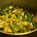 やきにく なり田屋 - 九条ネギ　アップ