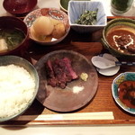 おにく 花柳 - 13.03.25【月曜ランチ20食限定】和牛御膳(1000円)