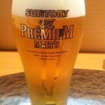 割烹　和郷 - ２回目のビール　　　