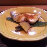 割烹　和郷 - 鱈の唐墨掛け