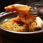 福星 - 足赤海老と春雨の炒め