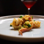 福星 - 剣先イカと塌菜炒め