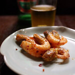 福星 - 明石産 甘海老 スパイス炒め