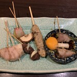 Kurashiki Koshitsu Izakaya Ibuki - 串焼き盛合せ【2022.7】