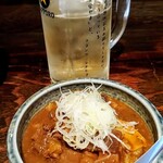 横丁酒場 あばらや別館 - どて煮とホッピー合う合う