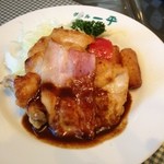 グリル一平 - チキンソテー　更に美味いぞ!