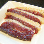 華麗なるカレー - 自家製鴨の生ハム(500円)