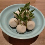Nikutonihonshu Iburi - うずらの塩ぽん酢漬け495円