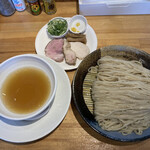 麺屋 希楽夢 - 塩つけめん（950円）＋（大盛300円）