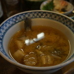 ひろ乃 - 黒メバルの味噌汁