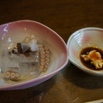 Hirono - 飯蛸の刺身（ぶつ切り･ワイルド！）