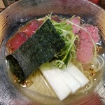 ラーメン巌哲 - 鮪塩冷やし