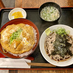 Soba rou - かつ丼 ミニそば セット