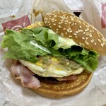 ドムドムハンバーガー 上溝店 - ゴーヤご尊顔