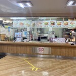 ドムドムハンバーガー 上溝店 - 店内注文カウンター