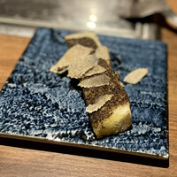 くずし鉄板 あばぐら 神田店 - 自家製トリュフバターのトースト