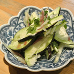 手打ち蕎麦処 火群 - 水なすの浅漬