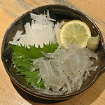 手打ち蕎麦処 火群 - 白魚のお造り