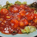 味楽 - 海老のチリソース