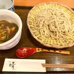 蕎麦切り 晴 - 鴨つけ汁蕎麦　鴨は京鴨だそうです