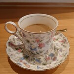 お料理ひろせ - スジャータ入れます。