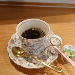 お料理ひろせ - ランチサービスのコーヒーもどんどん美味しくなってきている。