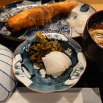 お料理ひろせ - お漬物も絶品。