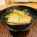 京天神 野口 - ☆ノドグロ（愛知）、焼き茄子、潤菜（秋田）のお椀