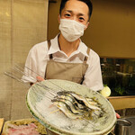 京天神 野口 - ◎安曇川の天然鮎は美しい❗️