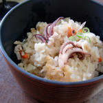 釜あげうどん 長田 in 香の香 - いかめし